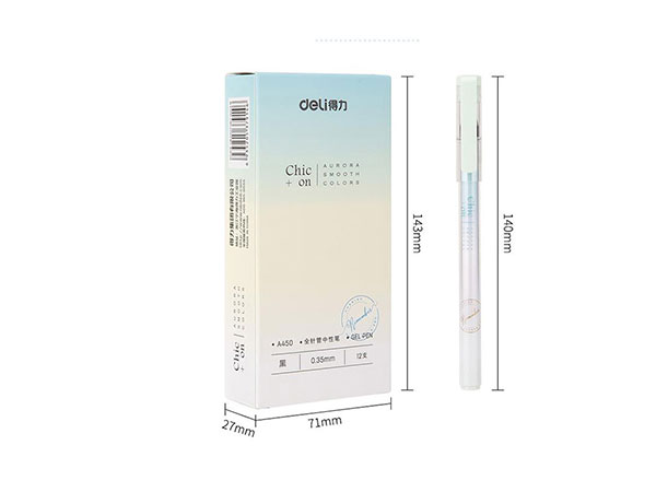 (deli) DL-A450ڵϵ0.35mmȫԱˮ 12֧